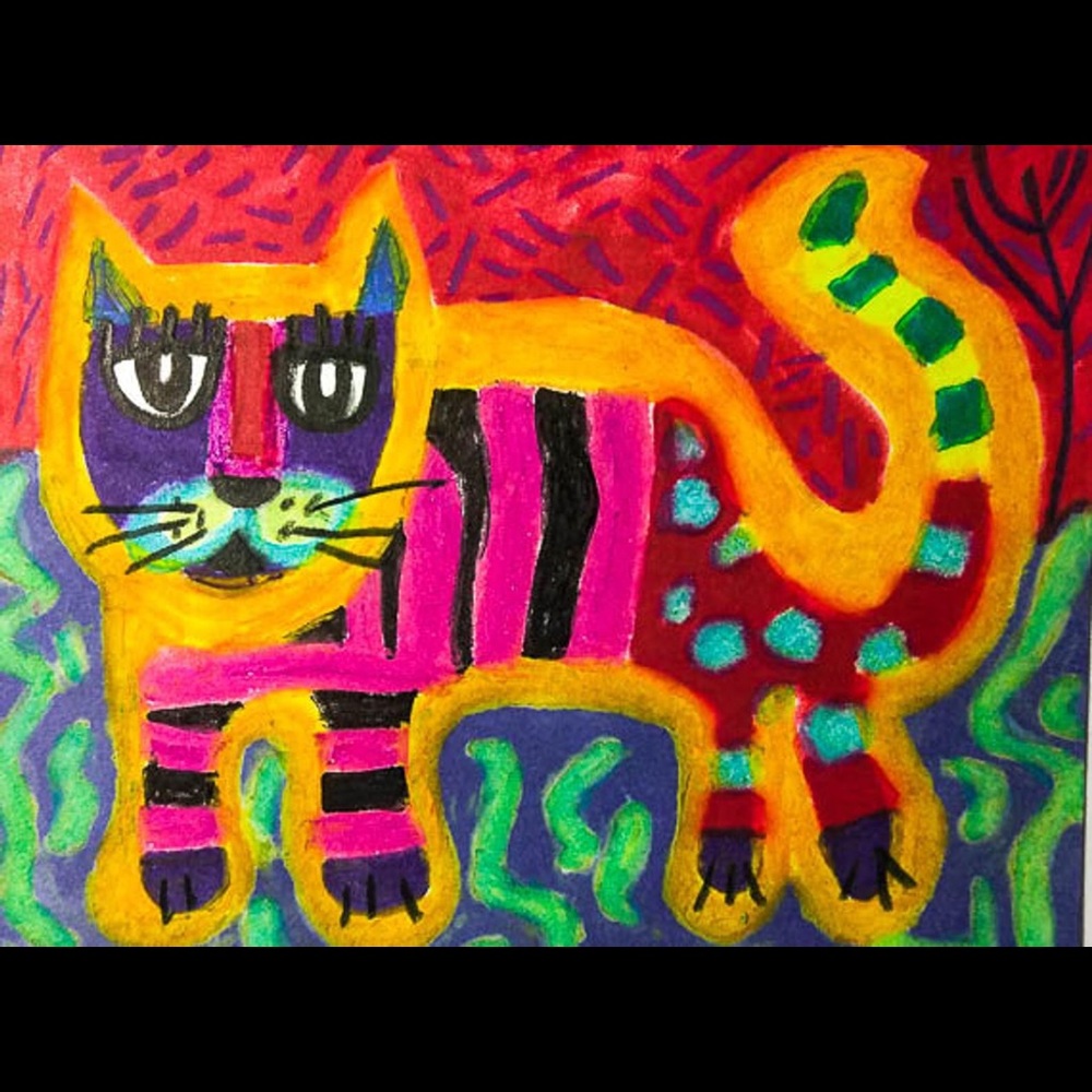 Cat Print 8x10